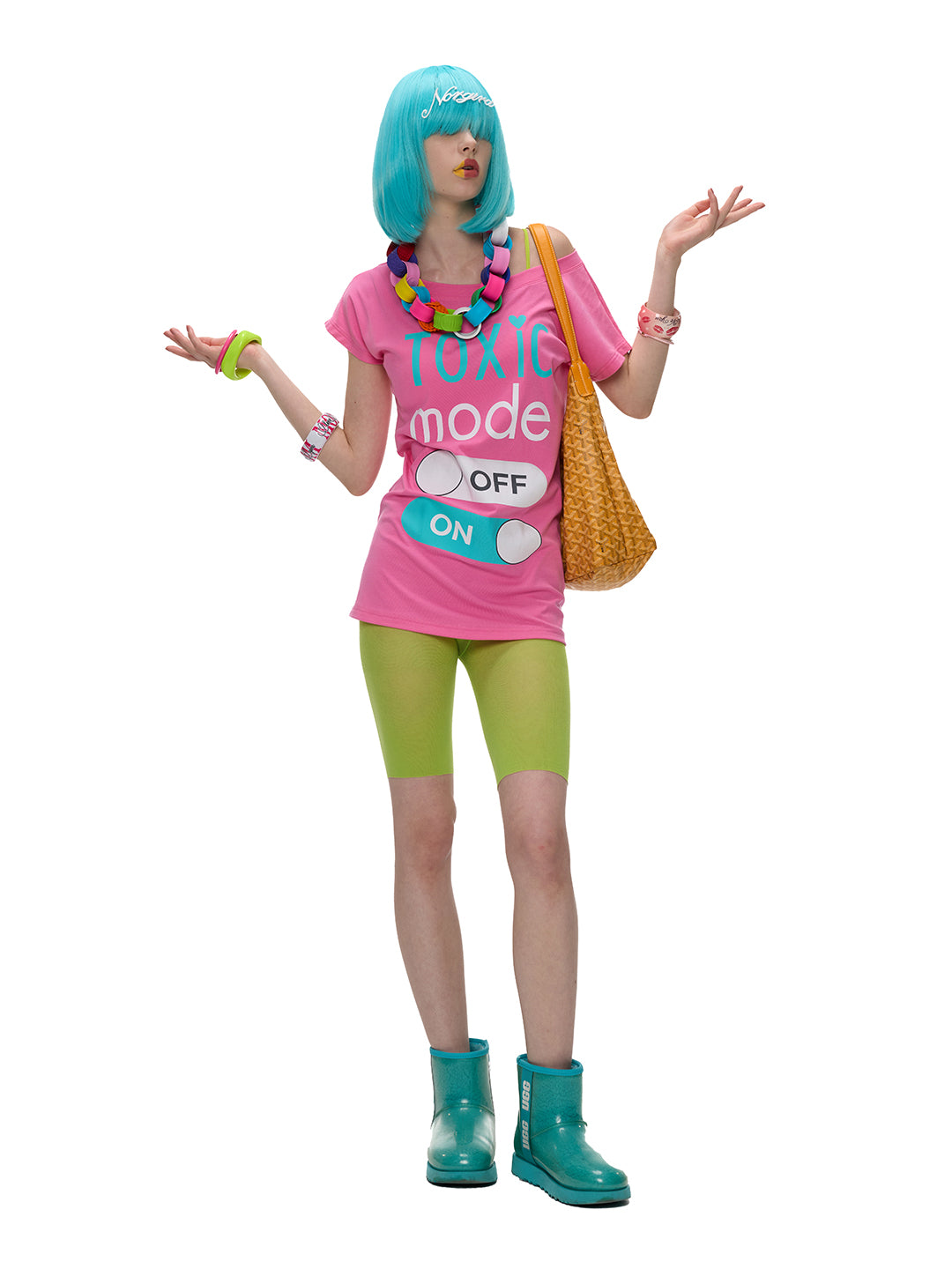 TOXIC MODE ASYMMETRIC TEE — product image 1