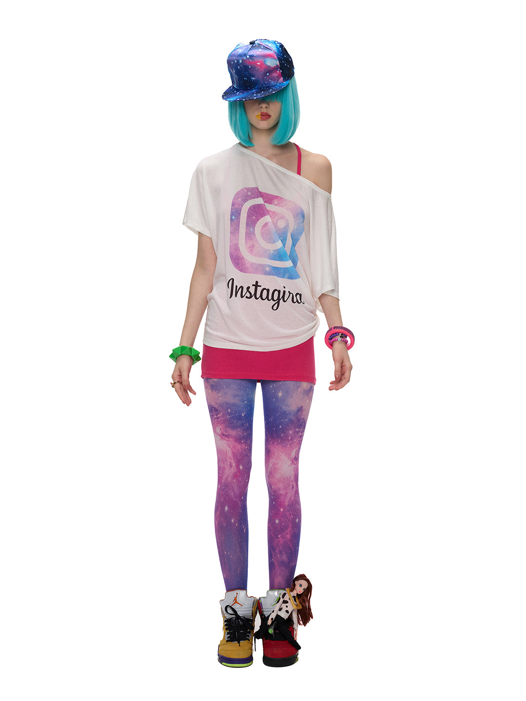 INSTAGIRA ASYMMETRIC TEE — detail image 6
