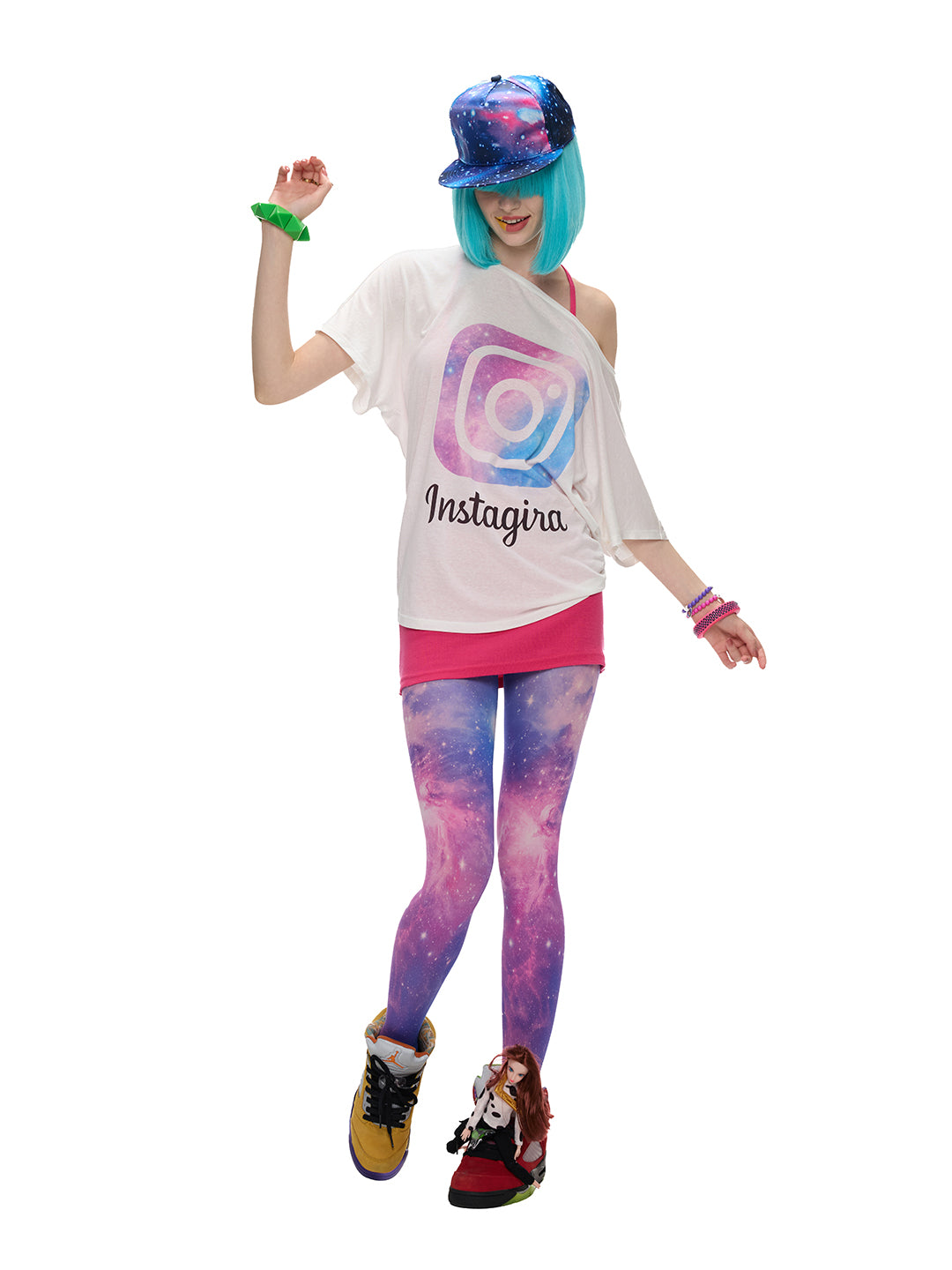INSTAGIRA ASYMMETRIC TEE — product image 1