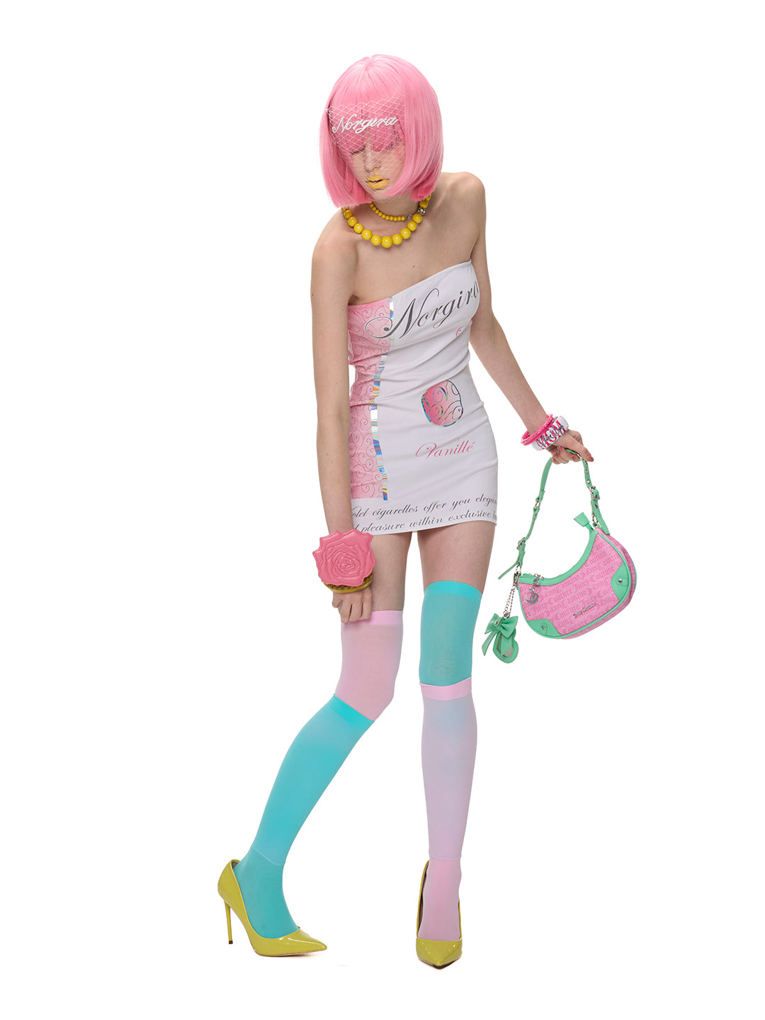 VANILLE CIGARETTE TUBE DRESS — detail image 6