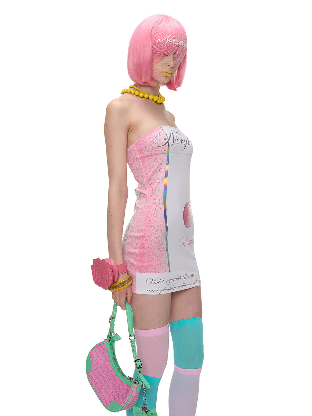 VANILLE CIGARETTE TUBE DRESS — detail image 8