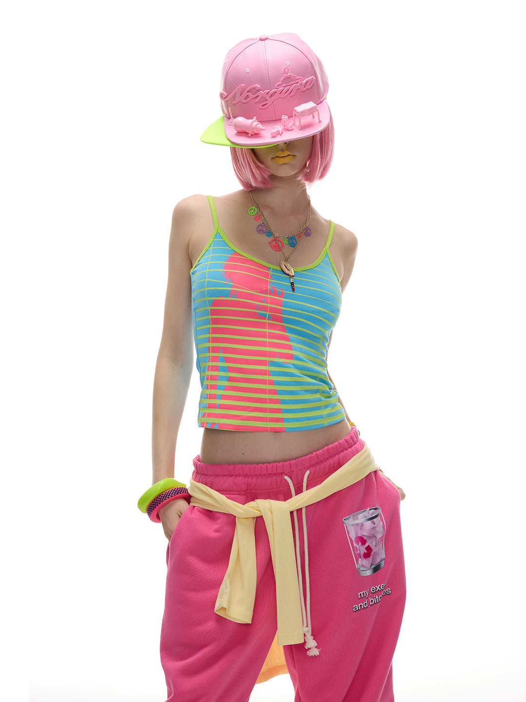 BLIND GIRL STRIPED TANK — product image 3