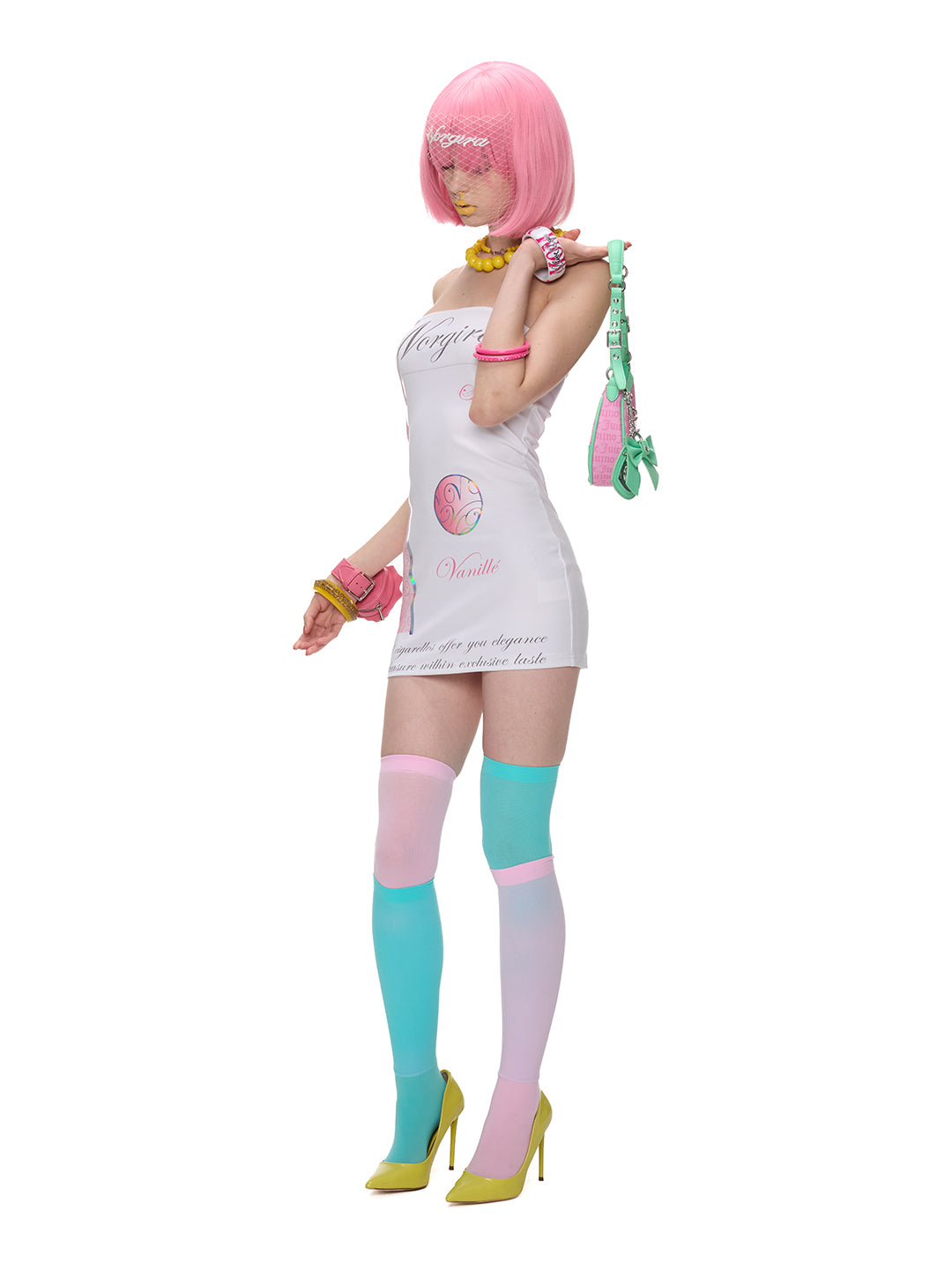 VANILLE CIGARETTE TUBE DRESS — product image 3