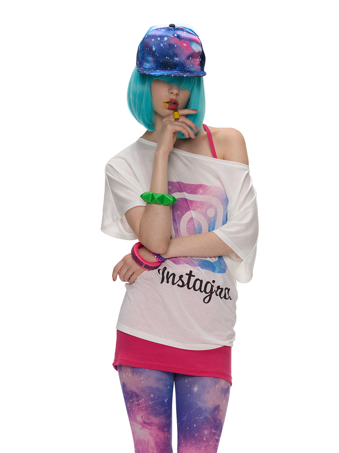 INSTAGIRA ASYMMETRIC TEE — detail image 9