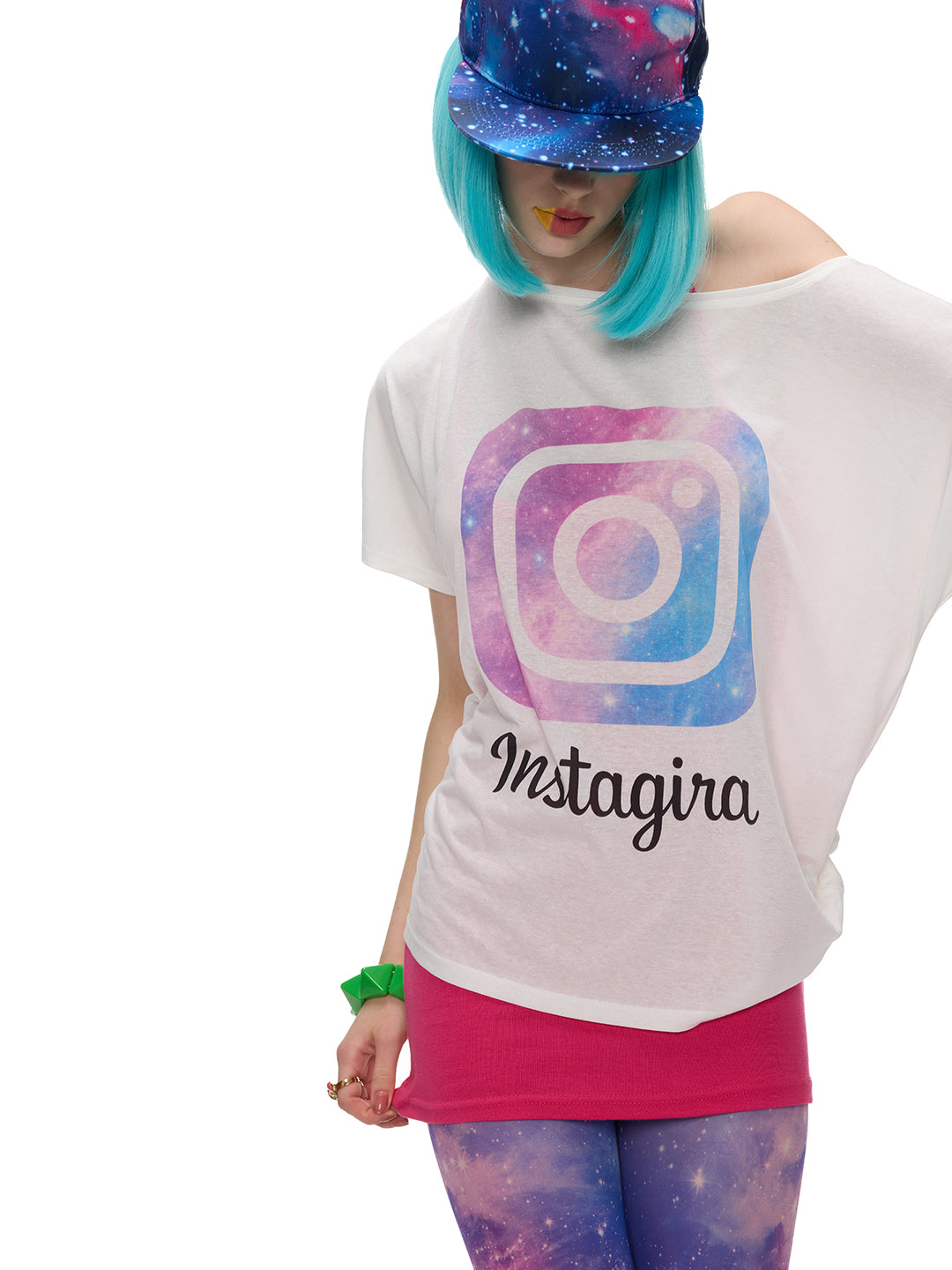 INSTAGIRA ASYMMETRIC TEE — product image 4