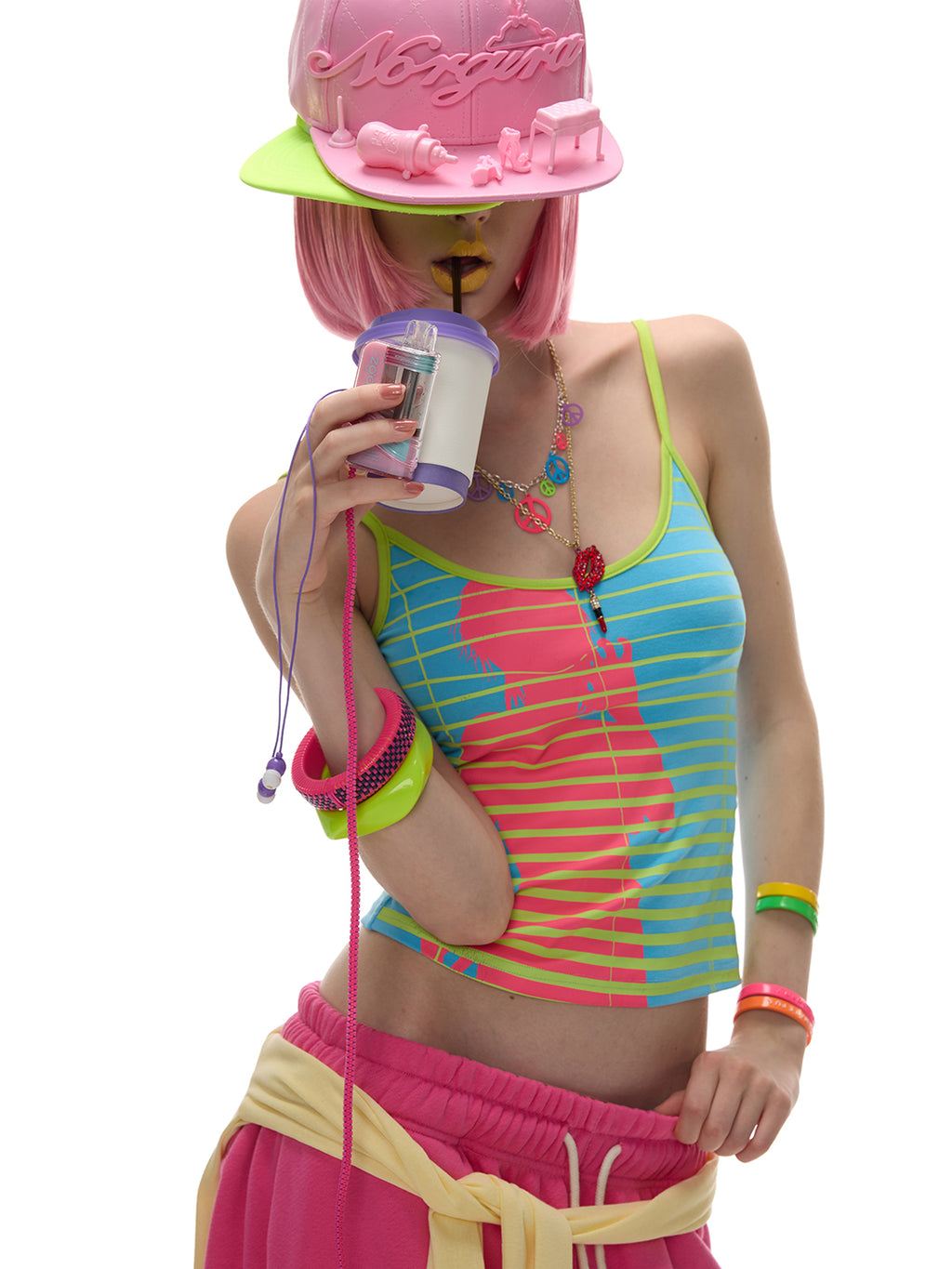 BLIND GIRL STRIPED TANK — detail image 10