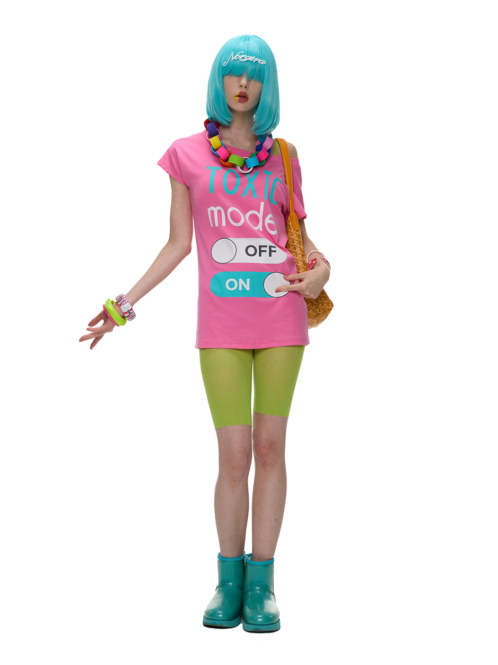 TOXIC MODE ASYMMETRIC TEE — detail image 4