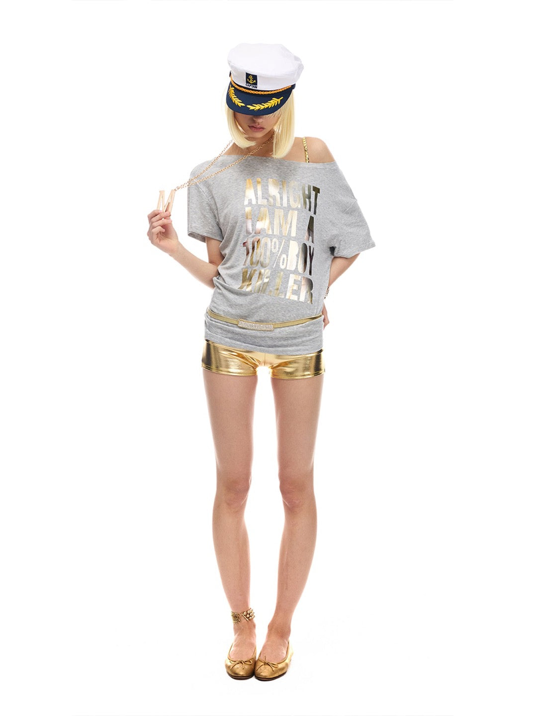 BOYKILLER METALLIC TEE
