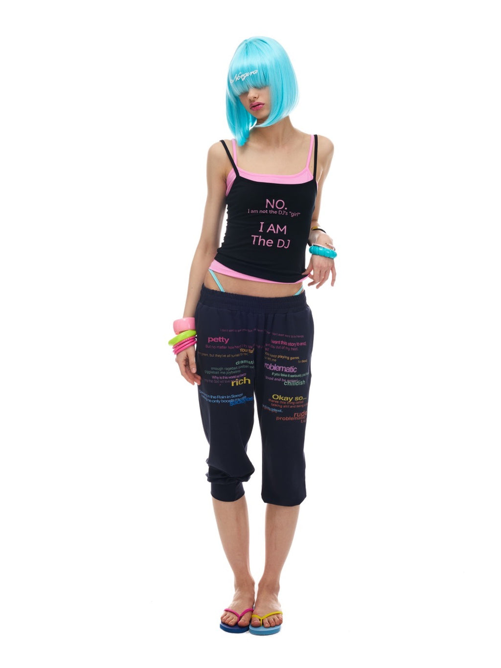 NORGIRA Black & Pink Layered Tank product image 2