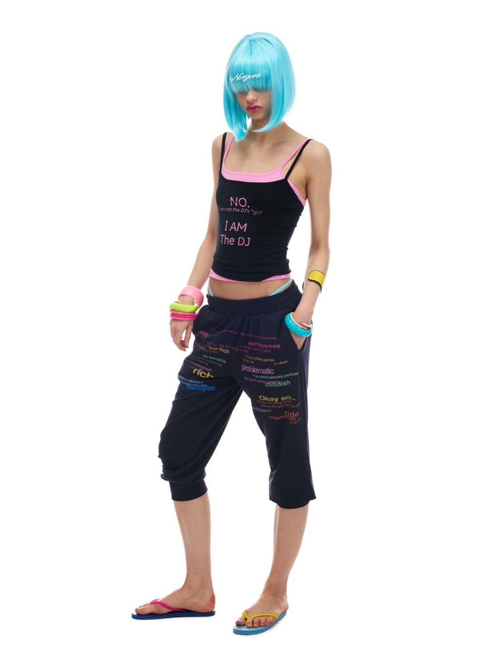 NORGIRA Black & Pink Layered Tank product image 4