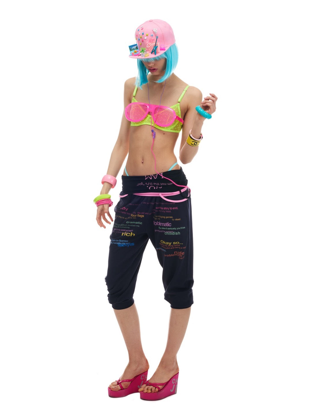 GRAPHIC DRAWSTRING SWEATPANTS