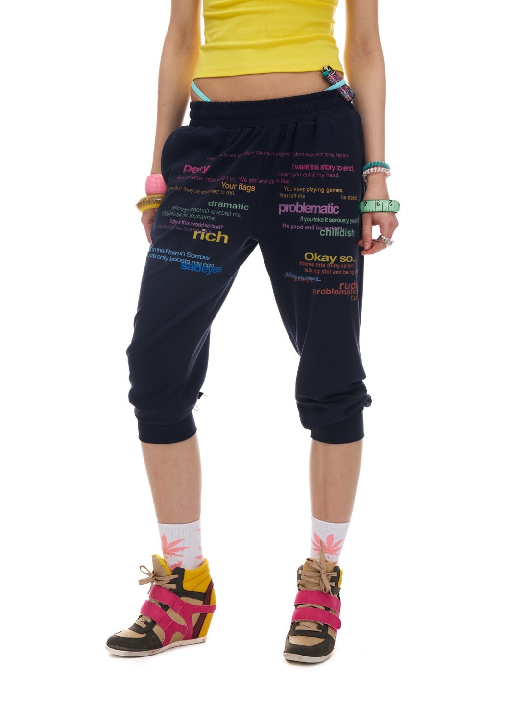 NORGIRA Graphic Drawstring Sweatpants product image 7