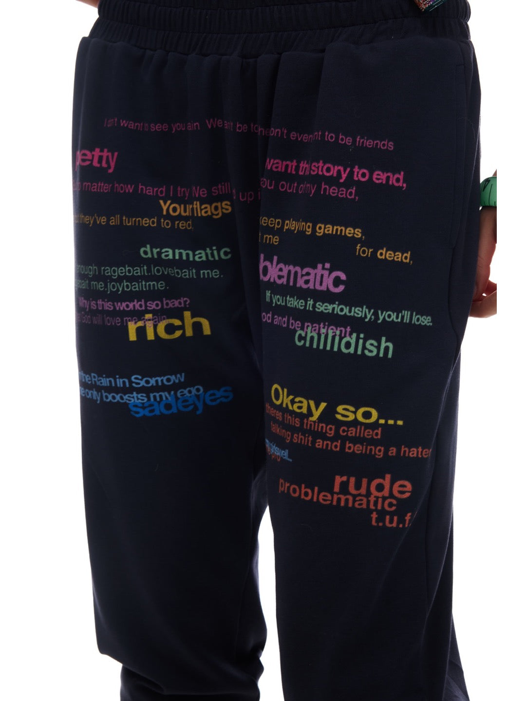 NORGIRA Graphic Drawstring Sweatpants product image 8