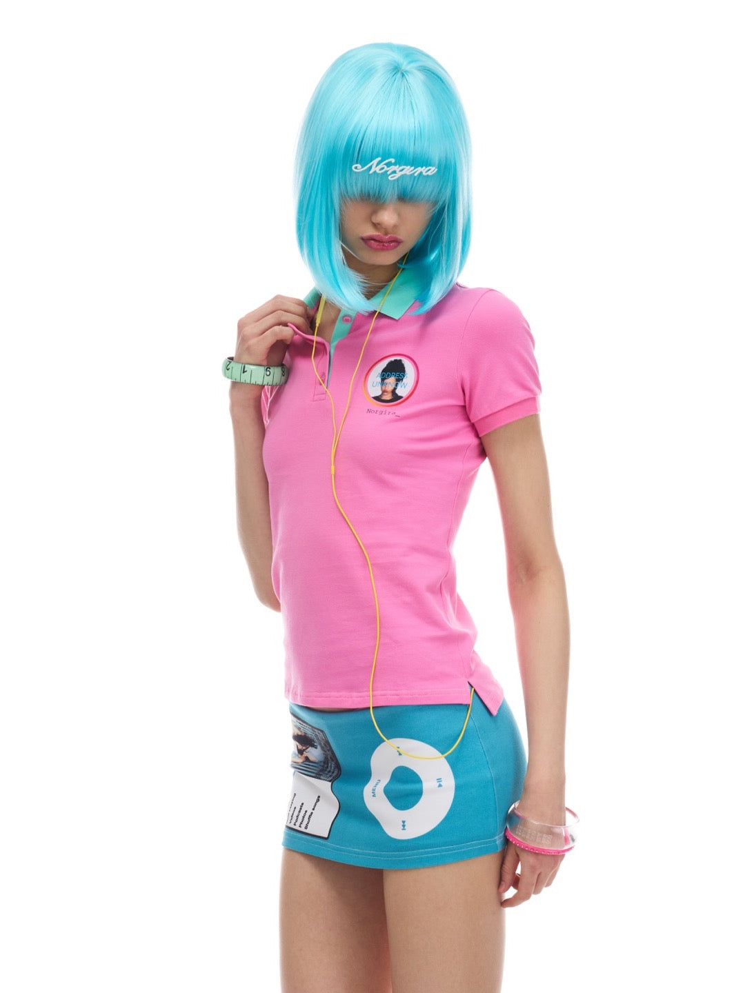 NORGIRA Ipod Print Mini Skirt product image 6