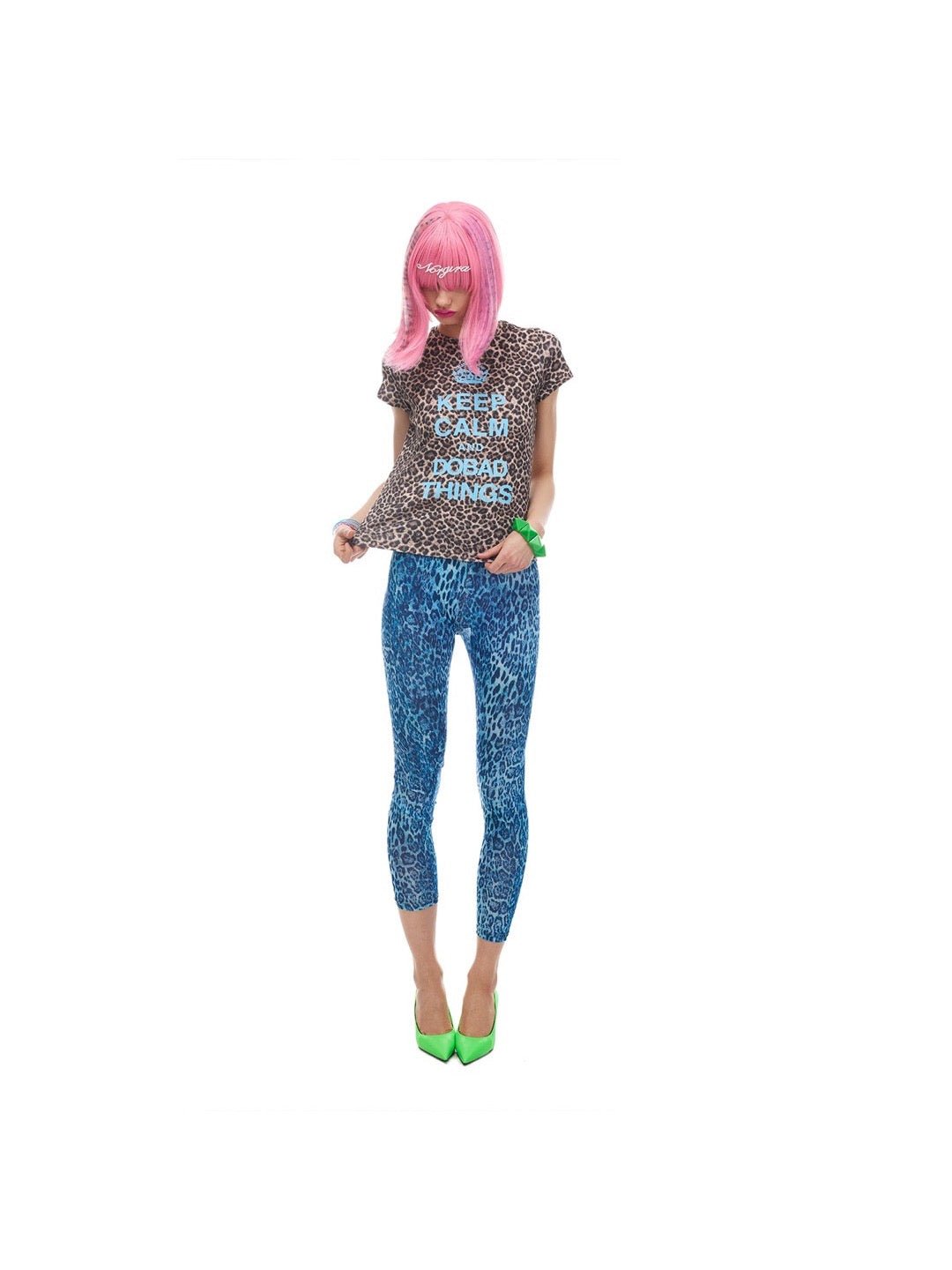 KEEP CLAM LEOPARD TEE