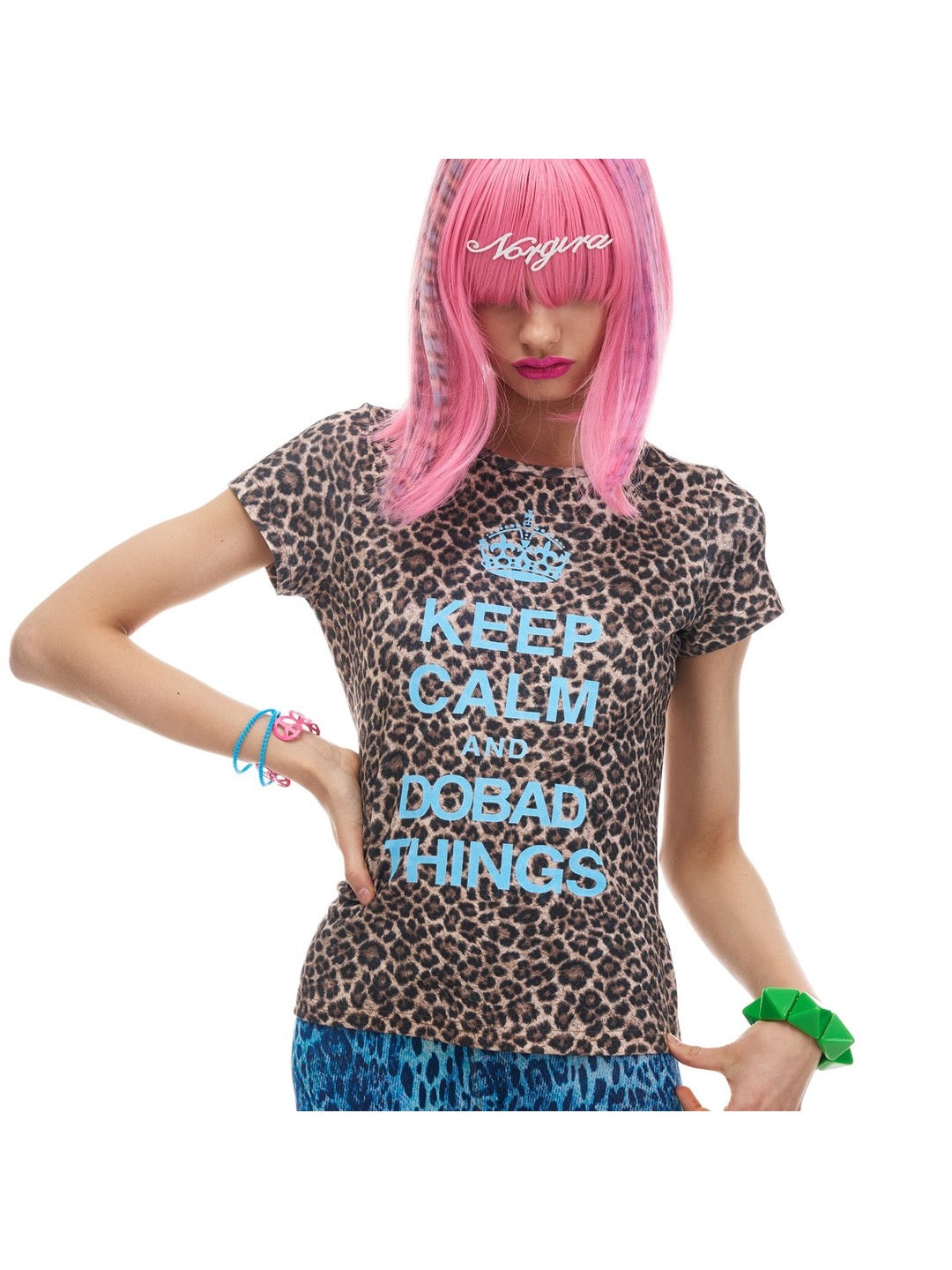NORGIRA Keep Clam Leopard Tee product image 3