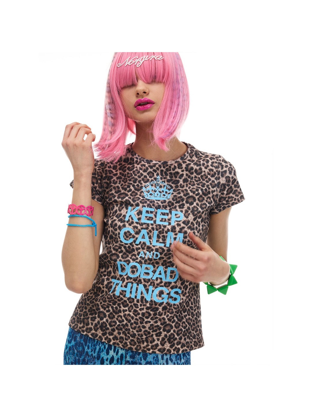NORGIRA Keep Clam Leopard Tee product image 4