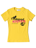 NORGIRA white-background product image — GOOD KISSER TEE
